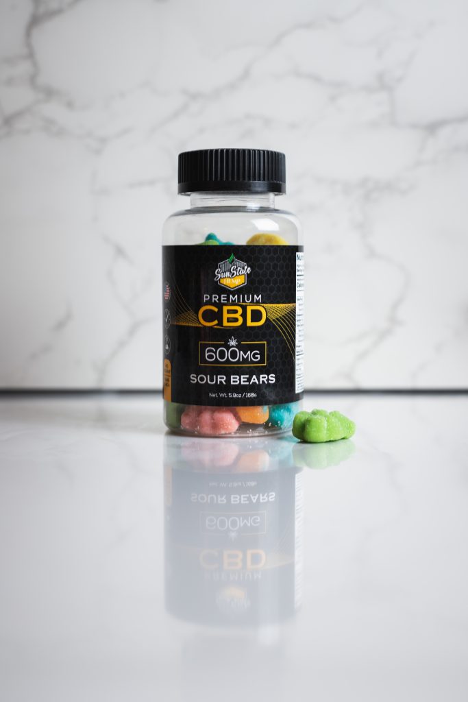 CBD gummies, free of THC