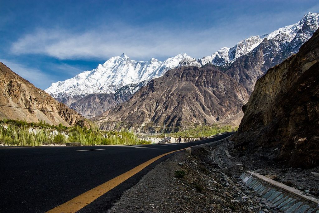 View on the Hindu-Kush Mountains, a place of Indica strain origin