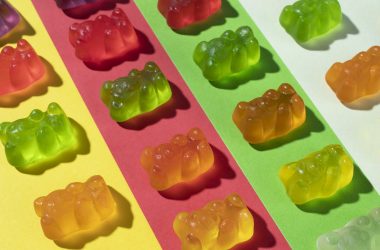 multicolored gummy bears