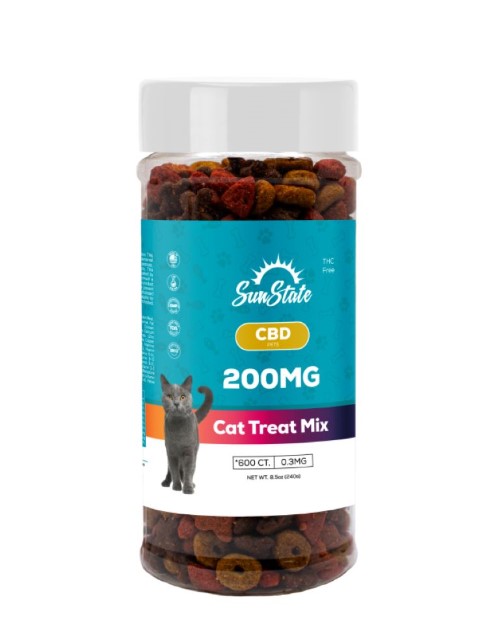 cbd treats for cats - 200mg mix