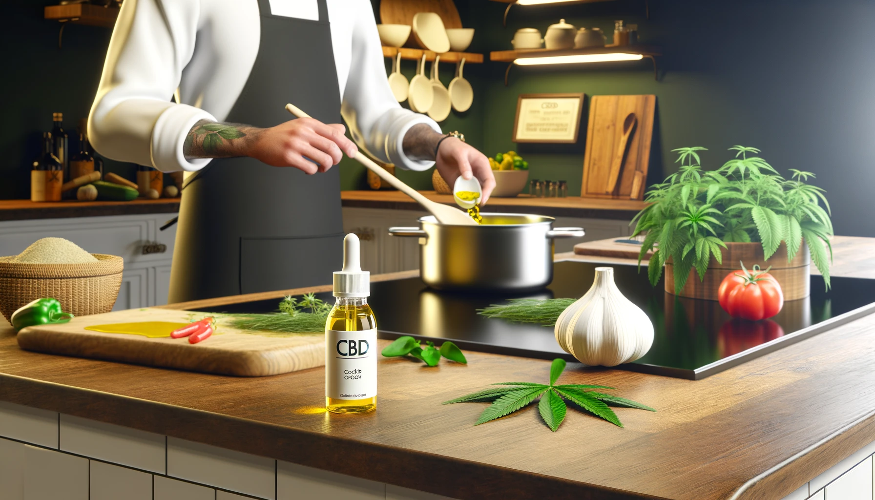 Cooking with CBD now