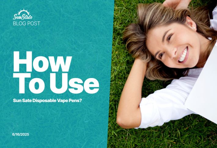 How to use disposable vape pen