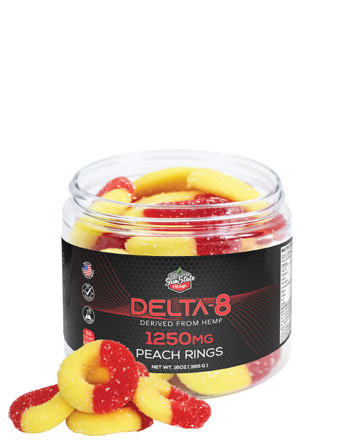 Delta 8 Legacy Gummy Peach Rings