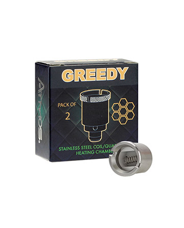 Greedy Chamber Stainless Steel Coil 2 Pack | Sun State Hemp