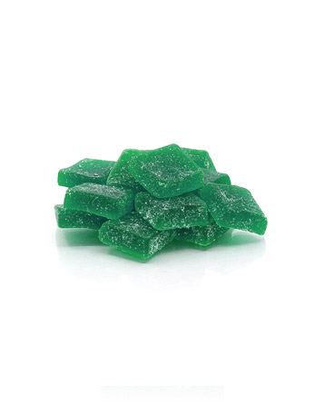 CBD Broad Spectrum 50mg Gummy Green Apple Grab N&#039; Go Bag 10ct 500mg | Sun State Hemp