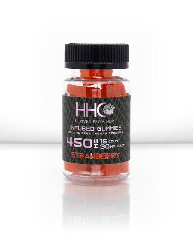 HHC Infused Gummies Strawberry 15pcs 450mg