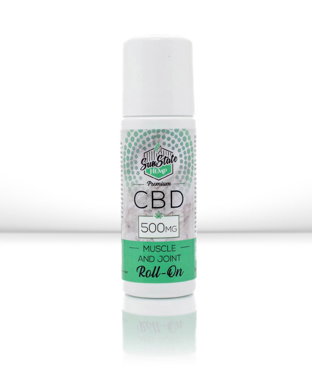 CBD Roll-On Muscle and Joint Cream 3oz 500mg