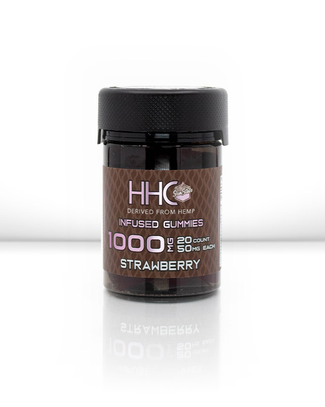 HHC Elite Infused Gummies Strawberry 20ct 1000mg | Sun State Hemp