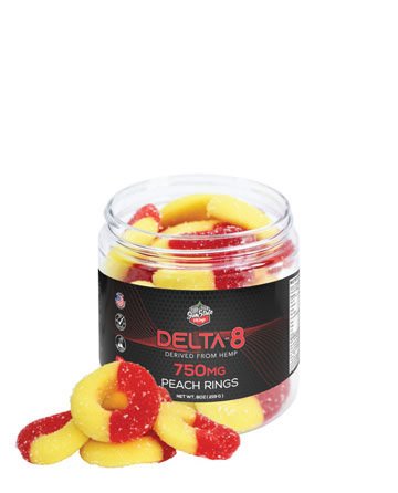 Delta 8 Legacy Gummy Peach Rings