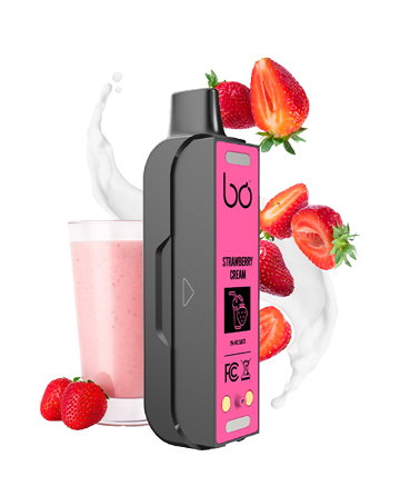 BO Vaping Click &amp; Puff Disposable Pod Strawberry Cream | Sun State Hemp