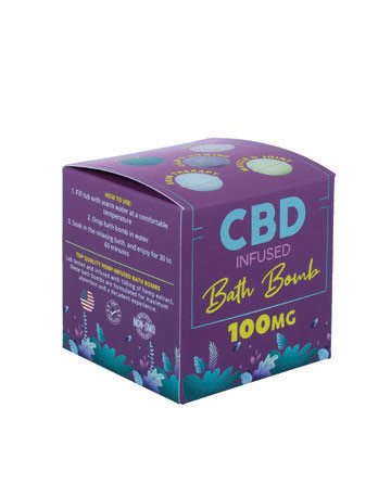 Aromatherapy CBD bath bombs