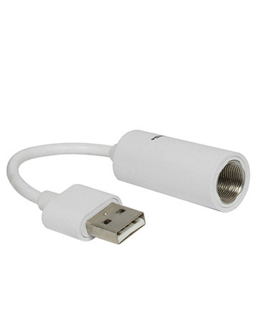 Atmos Wired USB White Charger | Sun State Hemp