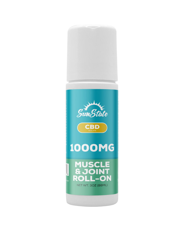 CBD Roll-On Muscle and Joint Cream 3oz 1000mg