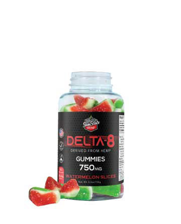 Delta 8 Gummy Watermelon Slices