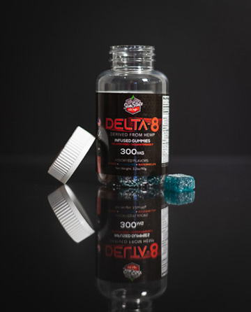 Delta 8 Infused Gummy 30ct 300 / 600 mg | Sun State Hemp