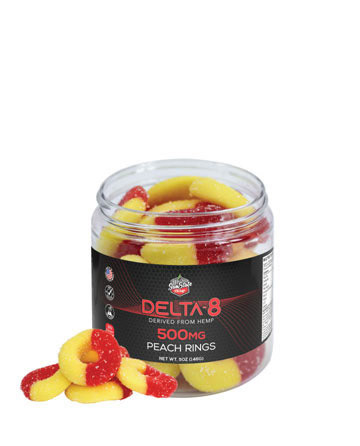 Pure Peach Delta-8 THC Oral Spray 500mg