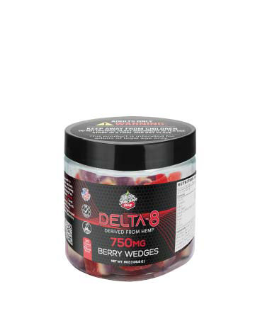 Delta 8 Legacy Gummy Berry Wedges 30pcs 750mg