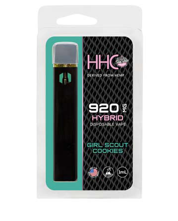 HHC Disposable Vape - Hybrid - Girl Scout Cookies - 1ml 920mg | Sun State Hemp
