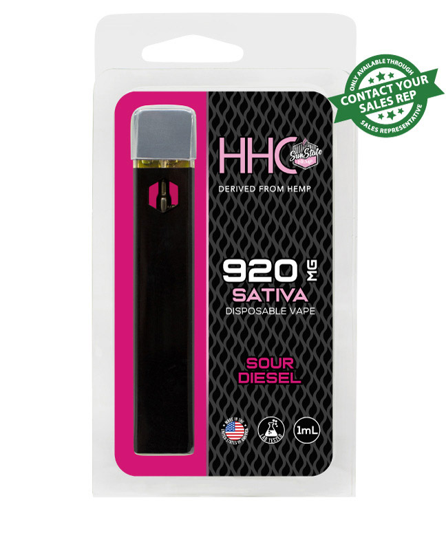 HHC Disposable Vape - Sativa - Sour Diesel 1ml 920mg