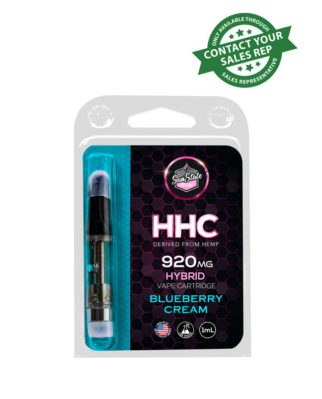 HHC Cartridge - Hybrid -Blueberry Cream 1ml 920mg