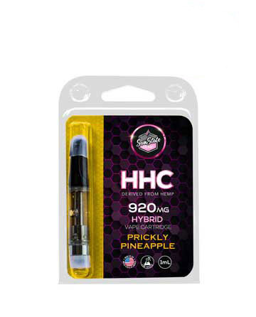 HHC Cartridge - Hybrid - Prickly Pineapple 1ml 920mg | Sun State Hemp