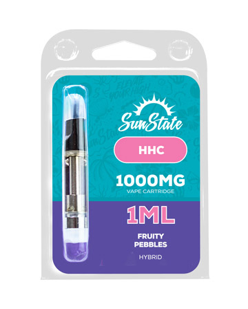HHC Cartridge - Hybrid - Fruity Pebbles 1ml 1000mg | Sun State Hemp