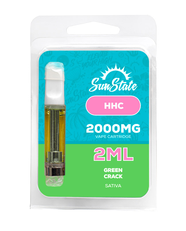 HHC Cartridge - Sativa - Green Crack 2ml 2000mg