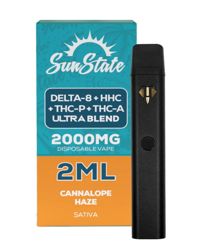 Ultra Blend Disposable Vape - Sativa - Cannalope Haze 2ml 1800mg
