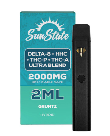 Ultra Blend Disposable Vape - Hybrid - Gruntz 2ml 1800mg | Sun State Hemp