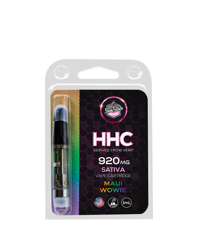 HHC Cartridge - Sativa - Maui Wowie 1ml 920mg | Sun State Hemp