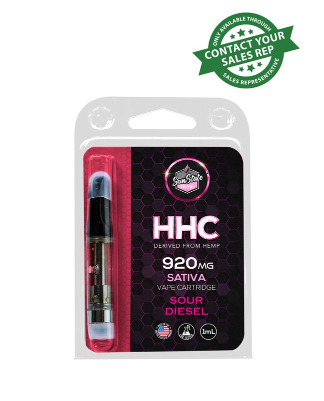 HHC Cartridge - Sativa - Sour Diesel 1ml 920mg