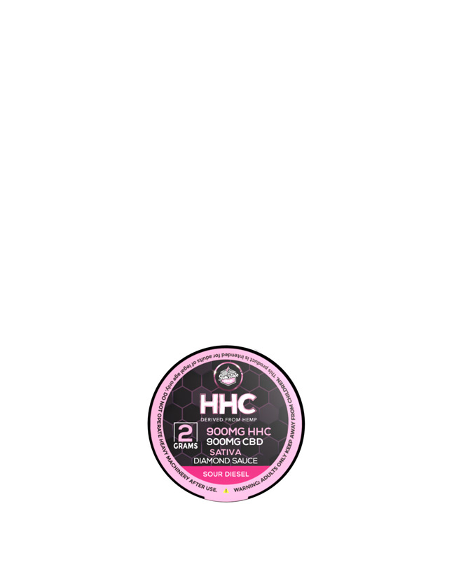HHC Diamond Sauce Sativa Sour Diesel 2g 1800mg