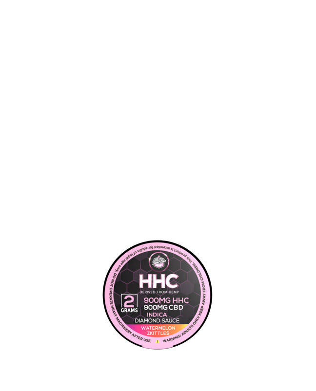 HHC Diamond Sauce Indica Watermelon Zkittles 2g 1800mg