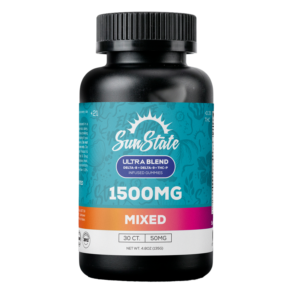 Ultra Infused 50mg Gummies 30ct 1500mg - Mix