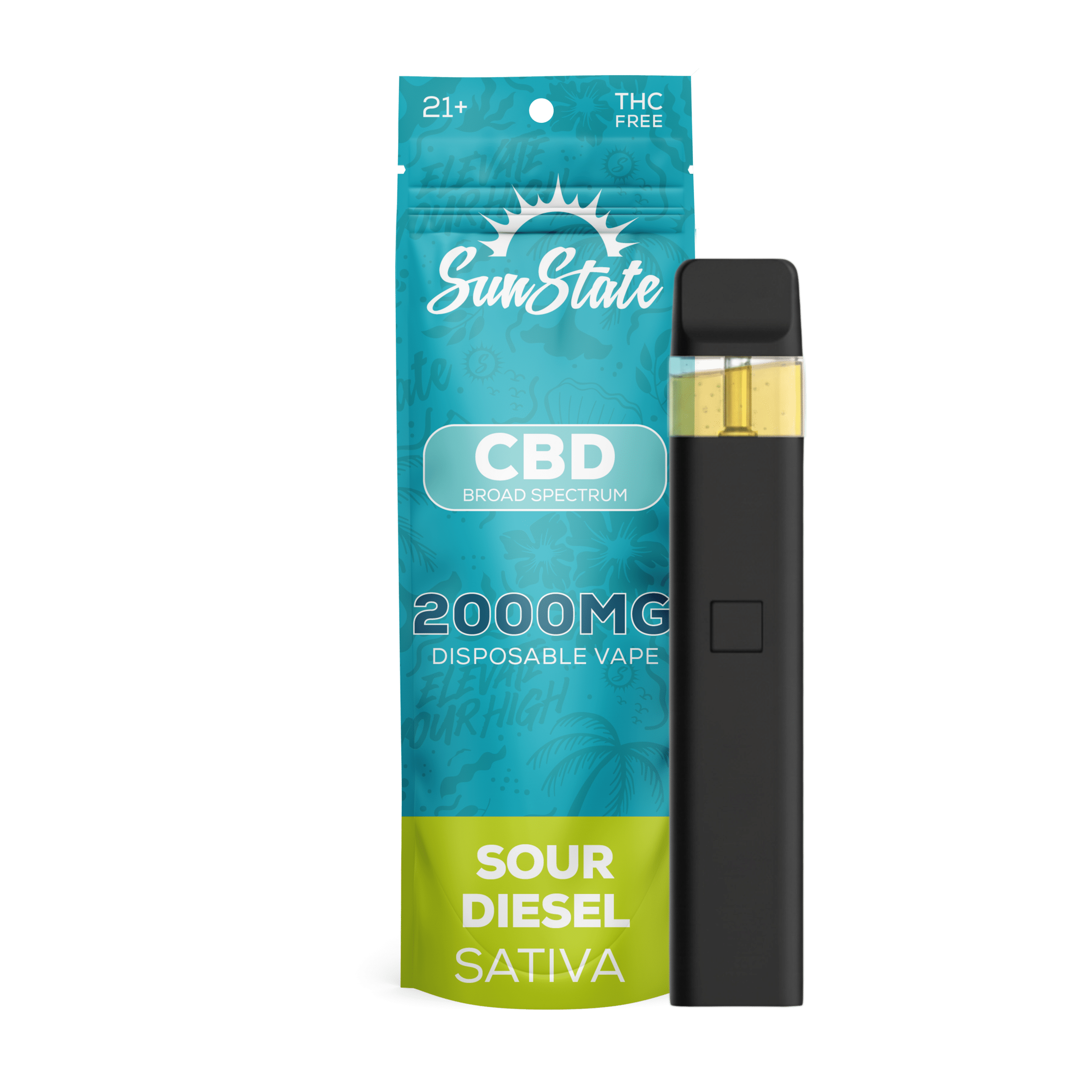 CBD Broad Spectrum Disposable Vape - 2000mg - Image 4