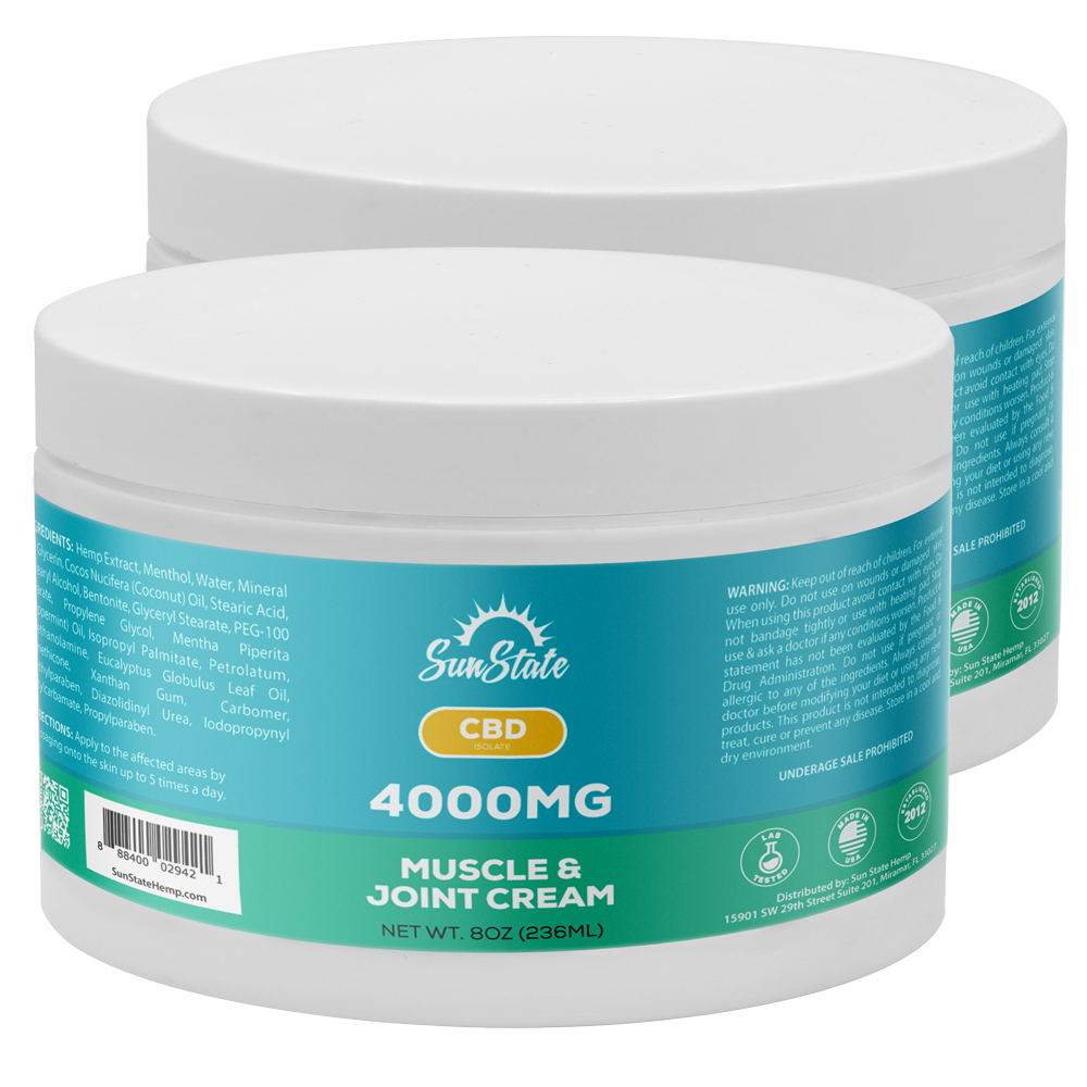 CBD Muscle and Joint Cream - 8000mg