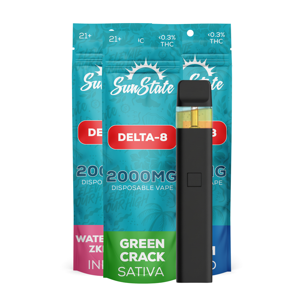 Delta 8 Disposable Vape 2mL 2000mg