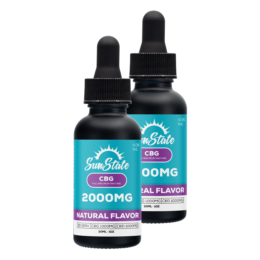 CBG/CBD Full Spectrum MCT Oil Tincture - 4000mg