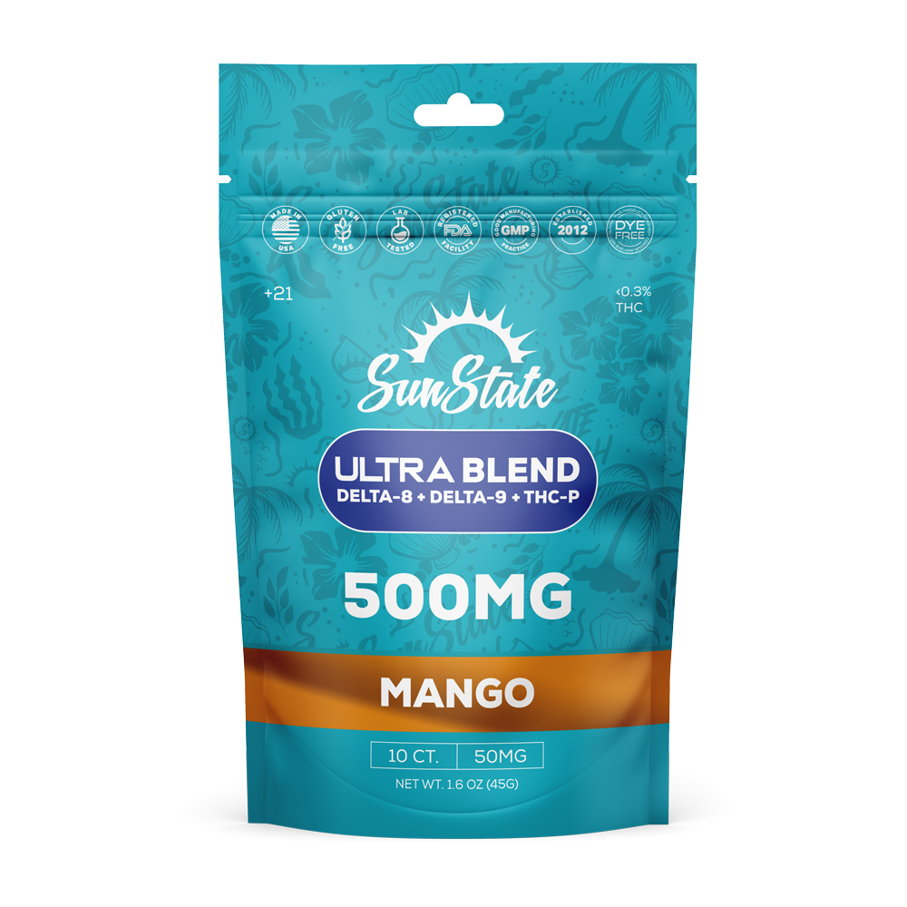 Ultra Infused Gummy Grab N' Go Bag 10ct 500mg