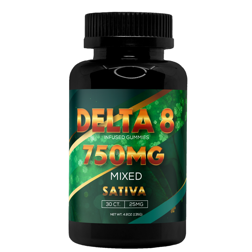 St. Patrick's Day - Delta 8 Infused Gummies 25mg - 30ct - 750mg - Mixed