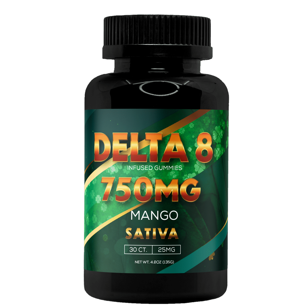St. Patrick's Day - Delta 8 Infused Gummies 25mg - 30ct - 750mg - Mango