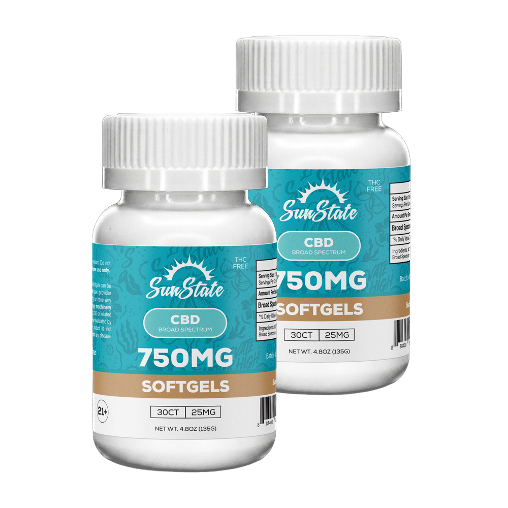 CBD Broad Spectrum Softgels 1500mg