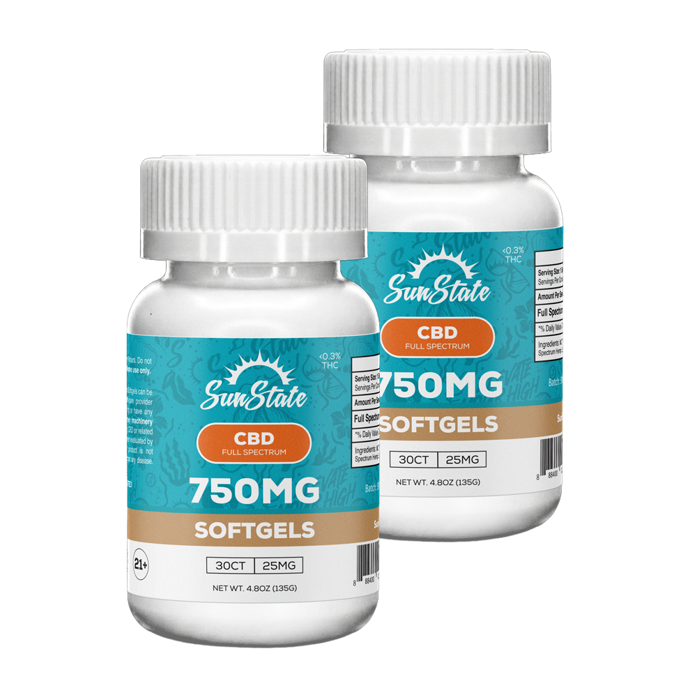 CBD Full Spectrum Softgels 1500mg